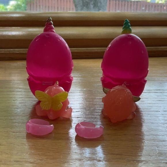 Rainbocorns Wild Heart Surprise Toys Zuru 2 Pink Egg Cases Characters - Picture 2 of 3